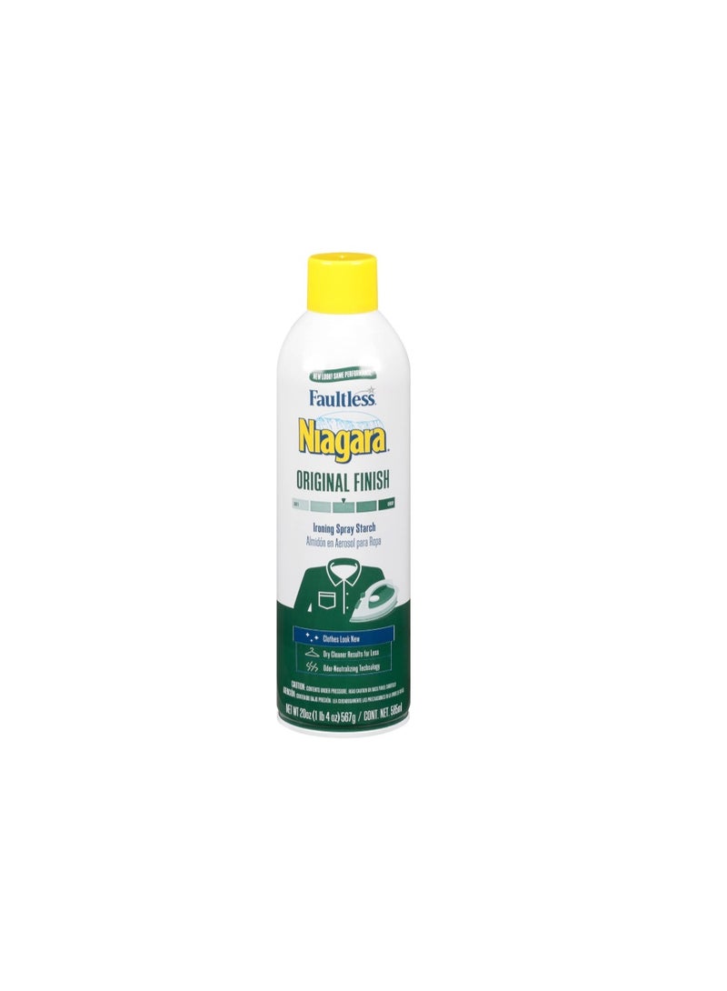 Niagara Faultless Niagara Original Finish Ironing Spray Starch 20oz - Image 1